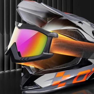 Casque Moto Cross - ProSérie™ - Gris - Le Pro Moto - Lunette