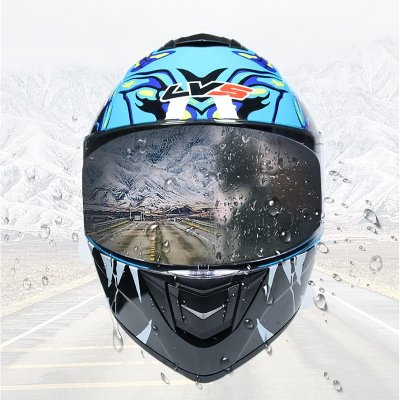 Casque de Moto - SafeRide™ - Bleu - Le Pro Moto