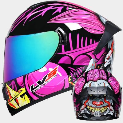 Casque de Moto - SafeRide™ - Rose - Le Pro Moto