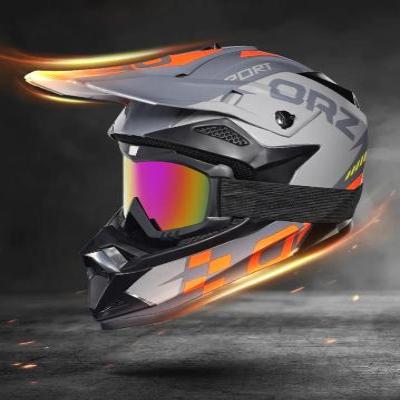 Casque Moto Cross - ProSérie™ - Gris - Le Pro Moto