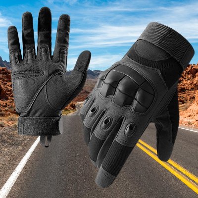 Gants de moto - MotorbikeRidingGloves™ - Noir - Le Pro Moto