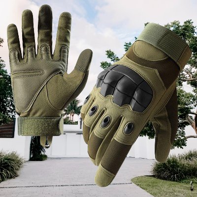 Gants de moto - MotorbikeRidingGloves™ - Vert - Le Pro Moto