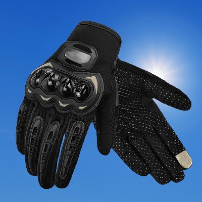 Gants de moto - MotorcycleGloves™ - Noir - Le Pro Moto