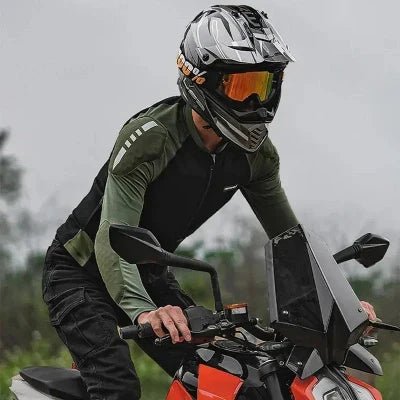 Gilet protection moto - MotorcycleSoftArmor™ - Vert - Le Pro Moto